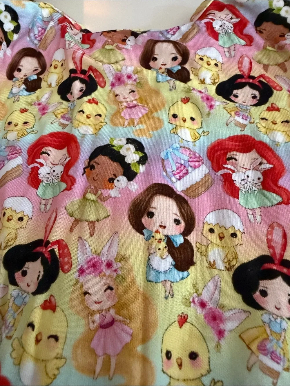 Little Snuggles Bamboo Sleeper - Disney Princess print size 9-12 months